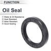 Make Model Oil Seal / 50x70x10mm Black 5 Pcs / Rotary Shaft Seal