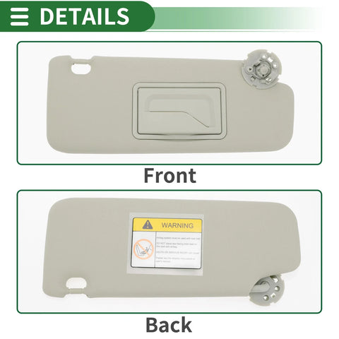 Chevrolet Cruze 2011-2016 with Mirror Right Car Sun Visor