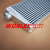 600x300x76mm Universal Front Mount Alloy Intercooler