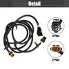 Dodge Ram 2500 3500 4500 5500 Fog Light Jumper Wiring Harness (2010-2018)