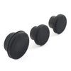 Jeep Wrangler JL (2018 - up) Black Tailgate Rubber Dust Plugs 3 x