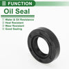 Car Oil Seal / 5 Pcs / Seal Ring NBR Rubber 17x30x7mm