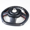 Mini R50 R52 R53 Carbon Flat Bottom 3 Spoke Leather Steering Wheel (2002-2008)