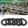 Oil Seal / 38x56x8mm / Seal Ring Rotary Shaft Seal NBR Rubber 5 Pcs