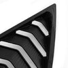 2010-2015 Chevy Camaro Side Window Louvers 2 x Sun Shade Covers Carbon Fiber