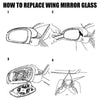 Land Rover LR2 LR3 Range Rover Sport Left Hand Mirror Glass (2007-2013)