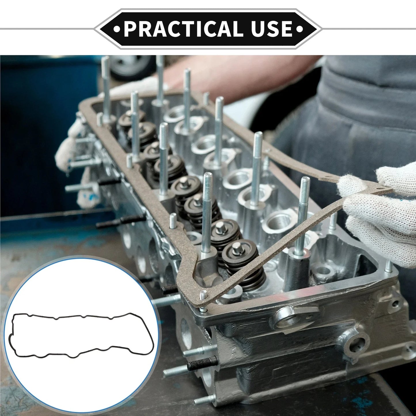 Valve Cover Gasket for Toyota Landcruiser KDJ90 3.0TD D4D (1998-2007)