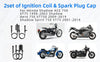 Shadow Spirit 750 2 x Ignition Coils + Caps (2001-2009)
