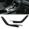 Honda Civic Carbon Fiber Gear Shift Panel Cover (2016-2018)