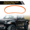 Jeep Wrangler JK JKU Dashboard Meter Panel Frame Cover (2011-2017)