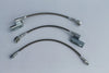 ZC & ZD Fairlane Braided Brake Hose Set