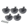 Truck Trailer RV Boat 5 x LED Side Marker Trailer Lights Amber Red