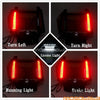 Harley Touring Rear Fender Fascia w/LED Brake Stop Turn Signal Lights (14-22)