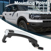 Chevrolet Cruze (2011) Black Silver Tone Front Left Door Handle