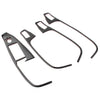 Audi Q5 4 x Carbon Fiber Window Switch Button Covers (2009-2017)