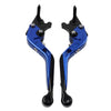 STREET TWIN THRUXTON / StreetCup CNC Blue Extendable Brake Clutch Levers