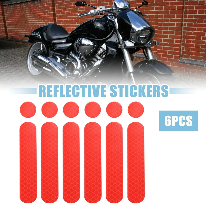 Helmet for Bicycle Motorcycle 6pcs / Reflective Safety Stickers PET /