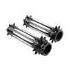 Harley Touring Dyna Softail 1'' Spikes Motorcycle Front Hand Grips