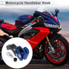 Motorcycle Slope Handle with Hook Aluminum Alloy Motorcycle Hook Blue
