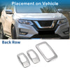 Nissan Rogue Set Headlight Trim Bezel (2021-2024)
