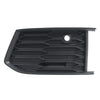 Audi A6 S6 Left Front Fog Light Grille Cover Matte Black (2018-2024)