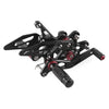 Suzuki GSXR600 2015 Black Rearsets Footpegs