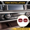 Toyota Tacoma Red Audio Volume Tune Switch Knob Cover Ring (2020-2023)
