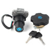 Yamaha XT600 TW200 XT225 Ignition Switch Fuel Gas Cap Keys Set (1983-2007)