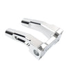 Harley 1" Handlebar 6" Pullback Handlebar Risers Clamp Chrome