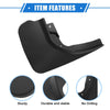 Ford Explorer 2011-2019 Black Front Rear Splash Guards Mud Flaps