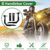 Handle Bar Throttle Aluminum Black Motorcycle Grips Cover Kit