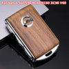 Volvo S60 S90 XC40 XC60 XC90 V60 Wooden Key Remote Control Case Fob Shell