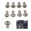 Harley FLSTFI Softail Fat Boy 8 x Rear Fender Mounting Bolt Screws (2000-2017)