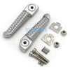 Yamaha YZF R6S YZF600 Silver Rear Footrest Pegs (2003-2009)