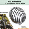 Harley Sportster XL 883 1200 5-3/4" Chrome Headlight Grill Guard (2004-2023)