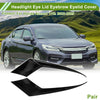 Honda Accord 11th (2023-2025) Black Headlight Eyebrow Cover