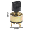 Conditioner Switch 10A 24VDC 6A 120VAC Auto Fan B-C-H B-C-L B-C-M