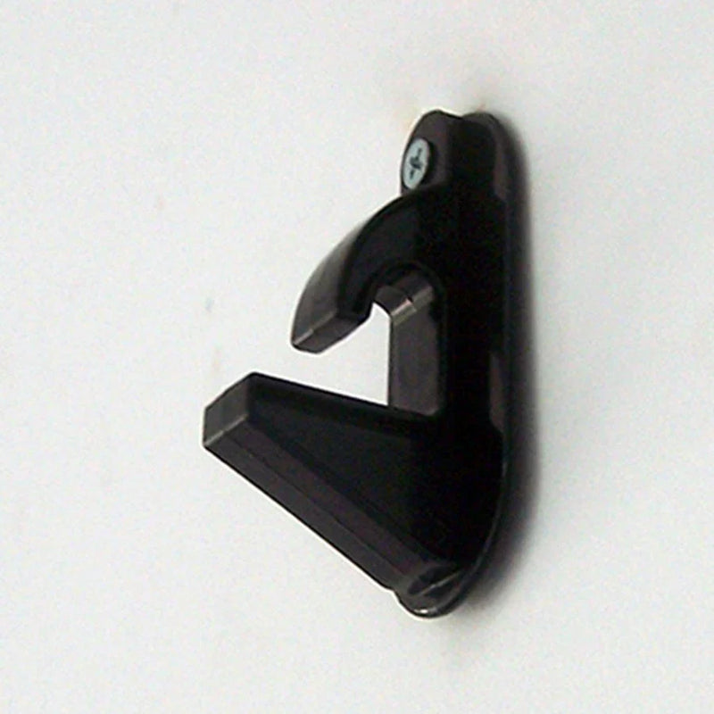 Garage Wall Mounting Max 22" Black ABS 10 x Tire Wheel Rim Hub Hooks