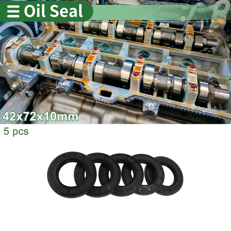 Make Model Oil Seal 42x72x10mm NBR Rubber Rotary Shaft Seal High Pressure