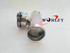 Aluminum 1-1/2" Radiator Coolant Hose Filler Neck & Cap
