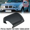 BMW E53 X5 Driver Left Side Door Mirror Cover Matte Black (2000-2006)