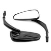 Harley Dyna Electra Glide Black Teardrop Mirrors (2006-2023)