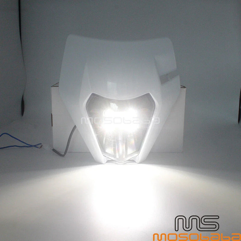 Honda CR 125 / 250, CRF 250R / X, Yamaha YZ 450F, WR 250F Dual Sport LED Headlight
