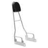 Harley Street Bob Chrome Sissy Bar Passenger Backrest (2018-2025)