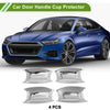 Hyundai Fiesta Chrome Silver Tone 4 x Pcs Car Door Handle Cup Protector