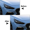 Hyundai i30 i30N MK3 Car Headlight Eyelid Trims  Black (2017-2020)