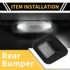 Dodge Ram 1500 2500 3500 Clear Lens License Plate Light White