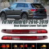 Audi Q7 2016-2020 - 5 Bulb Tail Light Lamps Rear Bumper Light (2016-2020)