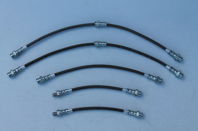 Mitsubishi Pajero NH-NL Braided Brake Hose Set (11/96-6/00)