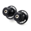 Yamaha YZF R1 R3 R6 CNC Black Swingarm Spools Slider Stand Screws M6